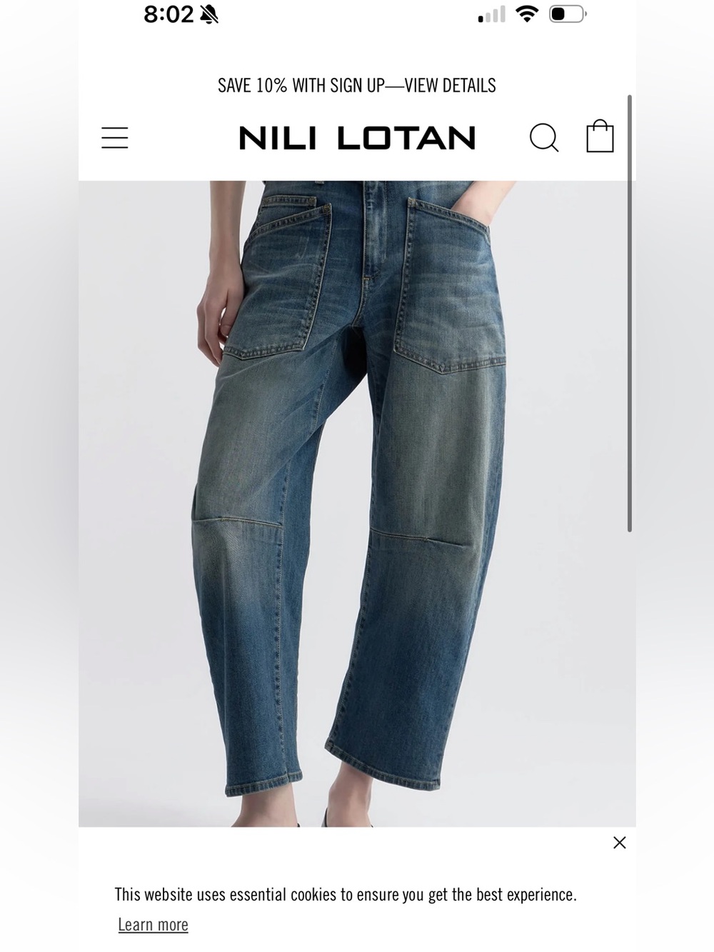 Nili Lotan Shon Jeans